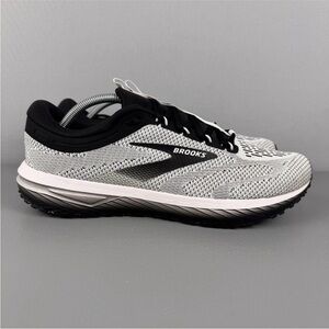 Brooks Revel 7 Road Running Sneakers Shoes Men 12 D White Black 1104351D121